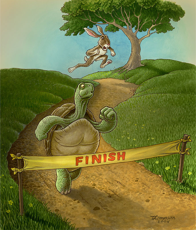 The Tortoise and Hare of Good to Great